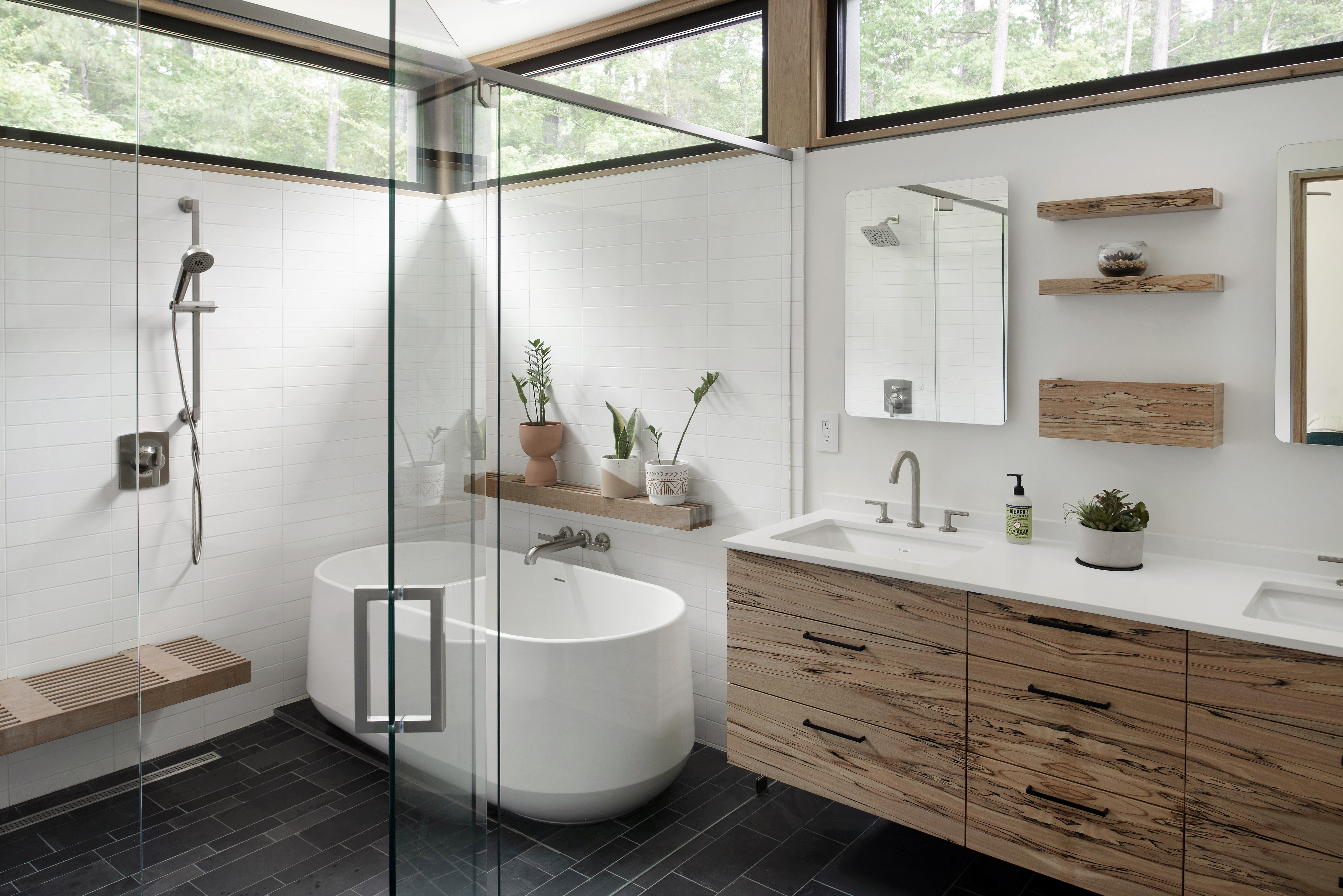 Custom Bathroom Built-ins